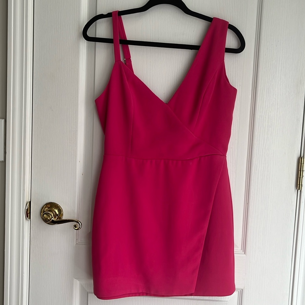 Revolve NBD mini pink dress